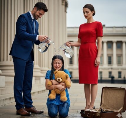 After her father’s funeral, a little girl was cast out by her stepmother—but then the millionaire arrived…