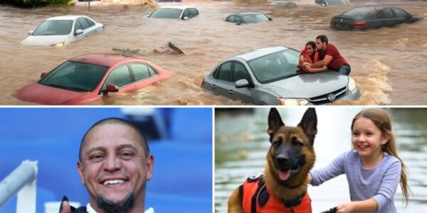 BREAKING NEWS: Roberto Carlos pledges $1 million to support the dog unit that saved a little girl from the devastating Texas floods and reveals the truth after a long time....